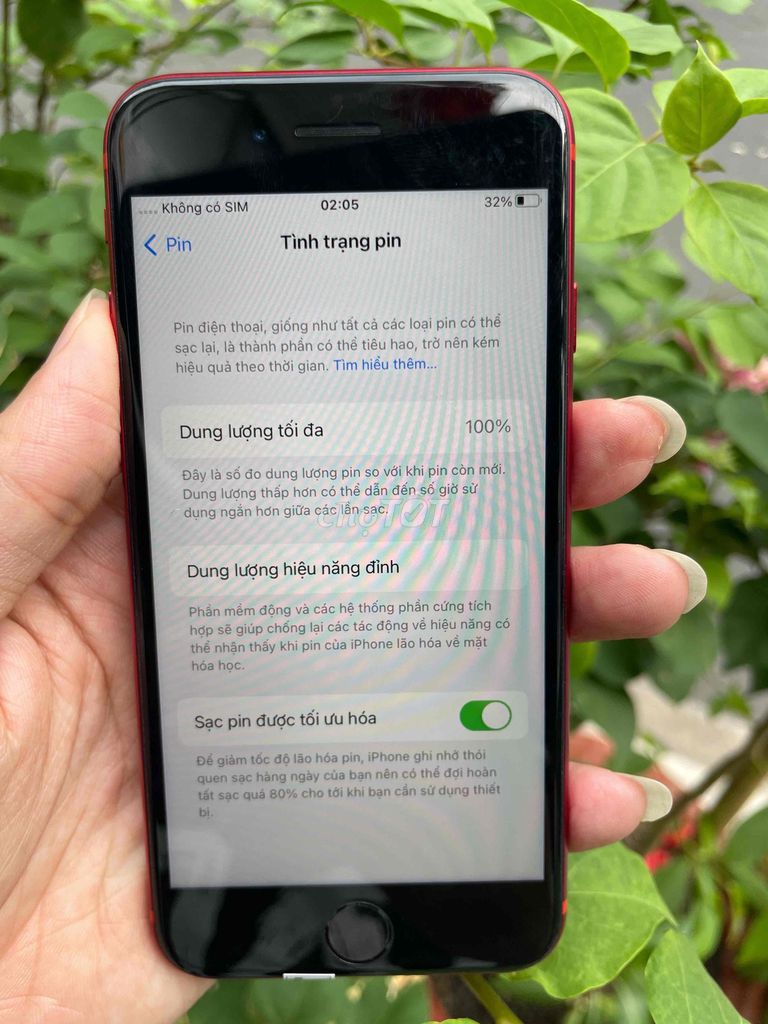 iPhone SE 128GB IOS thấp 19 lần sạc. Mua bán Điện thoại tại Quận Tân Bình Tp Hồ Chí Minh được đăng bởi Trần Gia Hưng hình 1