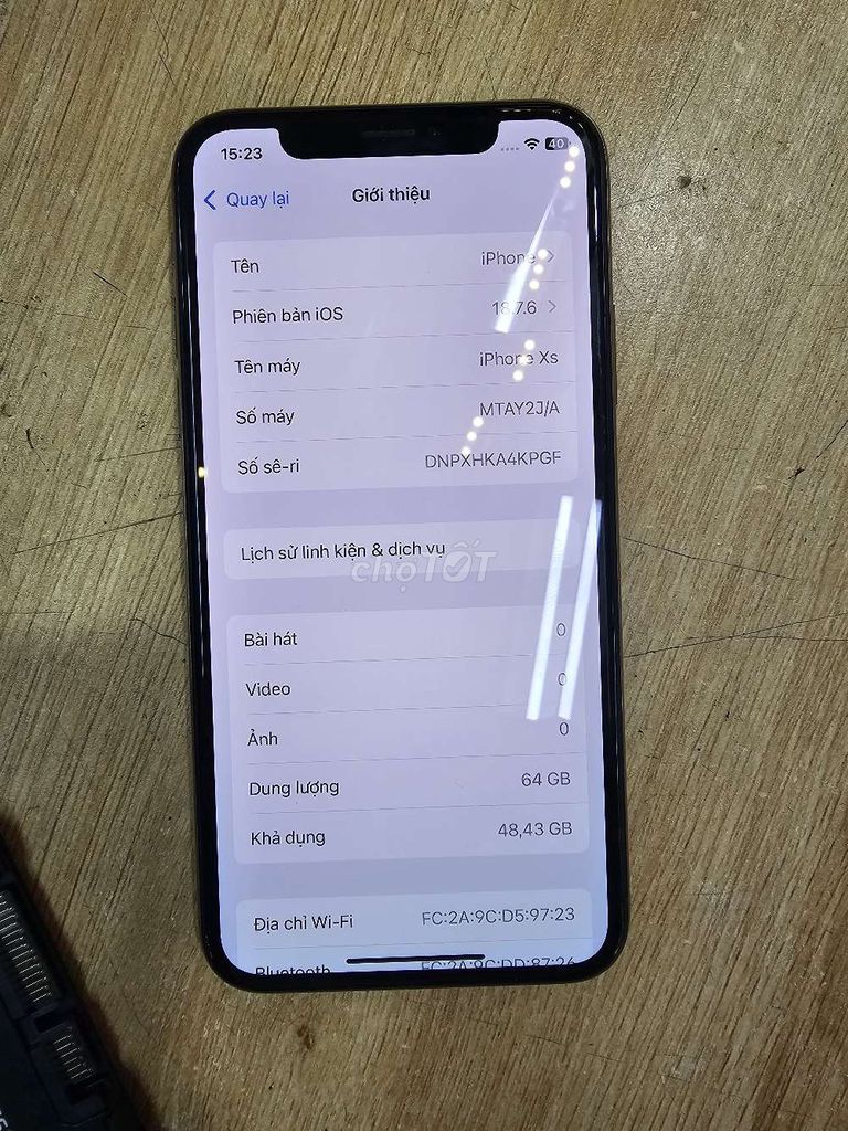 Apple iPhone XS 64GB gold. Mua bán Điện thoại tại Quận Hai Bà Trưng Hà Nội được đăng bởi NGUYỄN QUỐC TOẢN hình 1