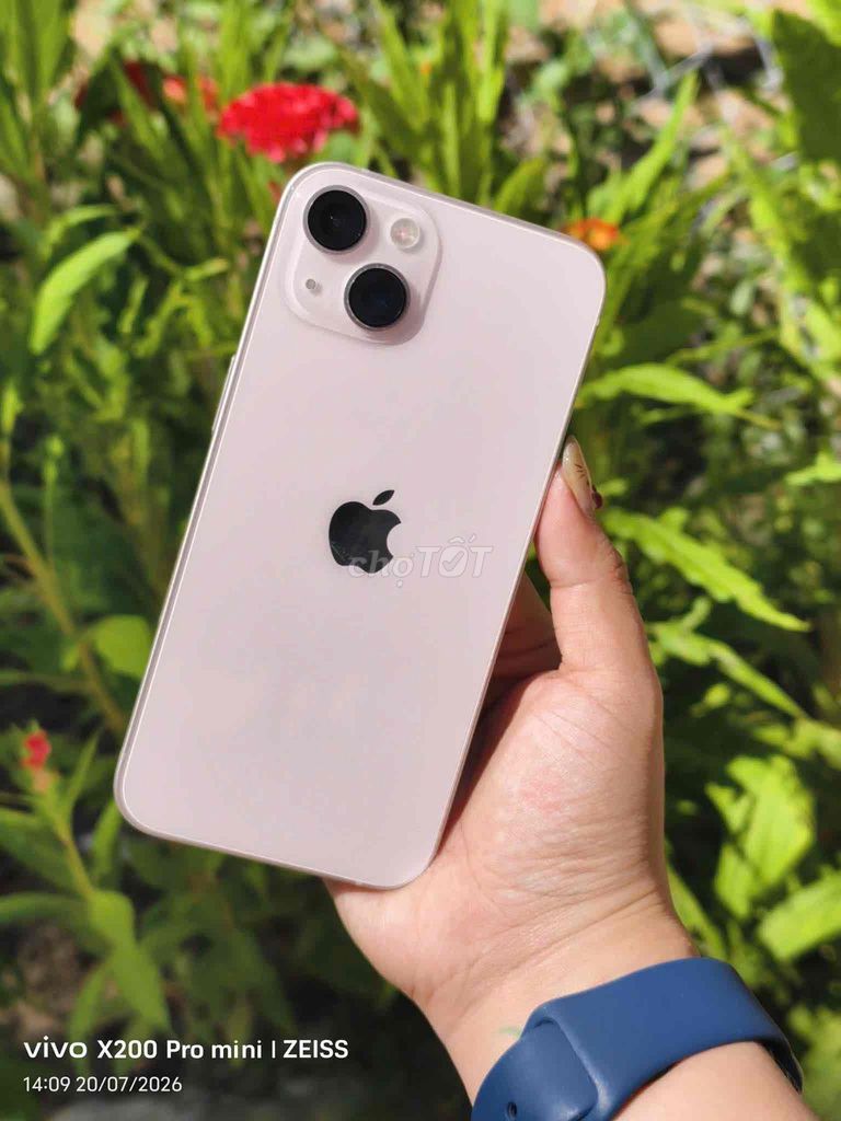 Apple iPhone 13 128GB Hồng nhạt Đã qua sử dụng. Mua bán Điện thoại tại Huyện Mỏ Cày Bắc Bến Tre được đăng bởi Như Bán Táo hình 1
