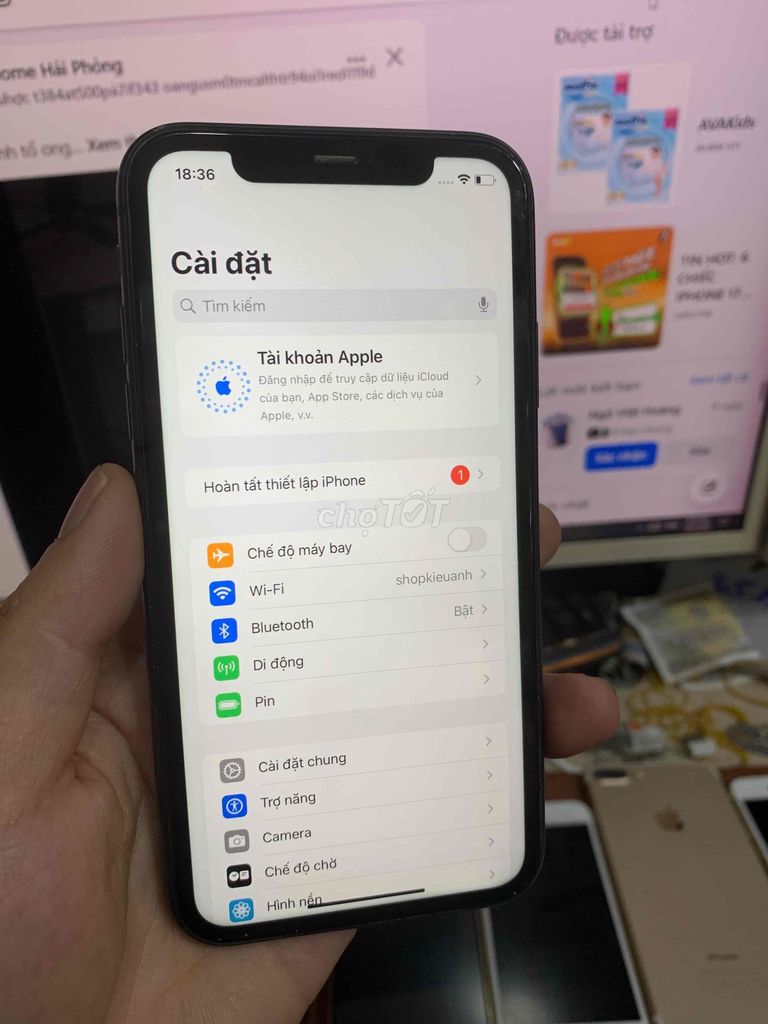 iphone 11 64g zin all quốc tế. Mua bán Điện thoại tại Quận Lê Chân Hải Phòng được đăng bởi hoang anh hình 1