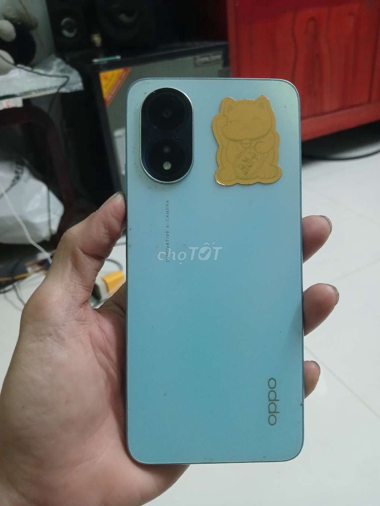 Oppo A18 Xanh 64GB 4GB Chưa sửa chữa. Mua bán Điện thoại tại Huyện Củ Chi Tp Hồ Chí Minh được đăng bởi long trần  hình 1