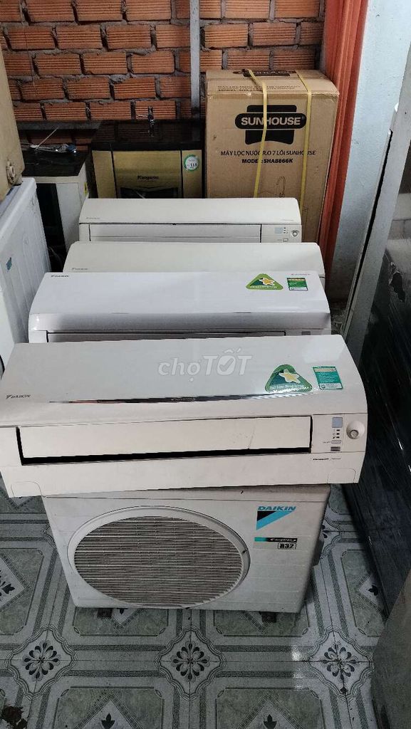 4 bộ máy lạnh daikin 1.5hp inverter