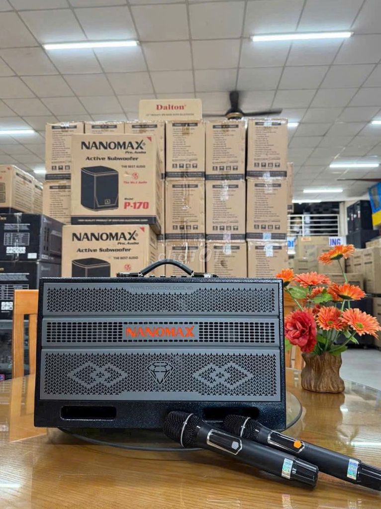Loa kéo Nanomax X17 Đen. Mua bán Tivi, Âm thanh tại Quận Bình Tân Tp Hồ Chí Minh được đăng bởi HIỀN ĐIỆN MÁY TRẢ GÓP  hình 1