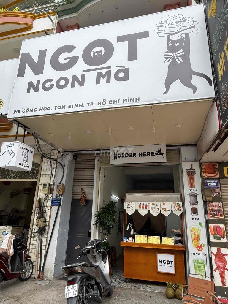 Sang nhượng quán nước hoặc cho thuê mặt bằng kinh doanh
