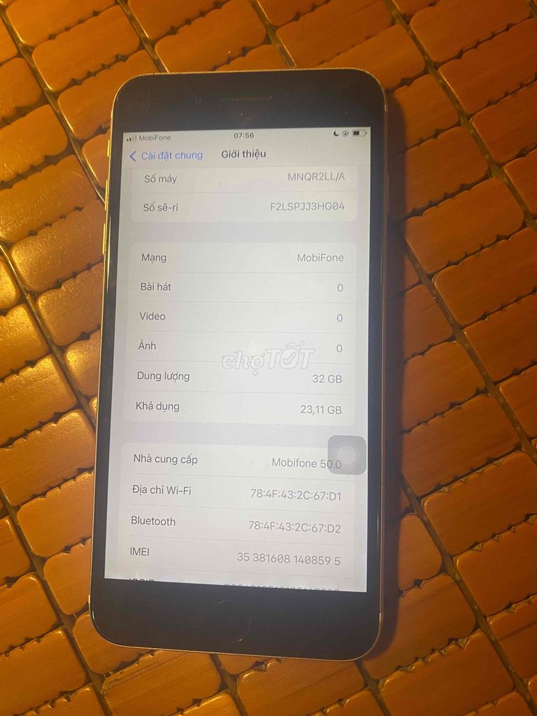 Apple iPhone 7 Plus 32GB Vàng Đã qua sử dụng. Mua bán Điện thoại tại Quận Tân Bình Tp Hồ Chí Minh được đăng bởi TMV hình 1