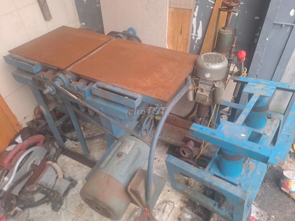 Máy cưa bàn Teco khung thép xanh 2.2kw. Mua bán Đồ chuyên dụng, Giống nuôi trồng tại Huyện Hóc Môn Tp Hồ Chí Minh được đăng bởi Phan Đăng Huy  hình 1