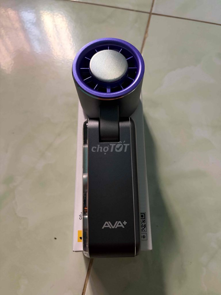 Quạt cầm tay AVA+ JF-402 Đen tím 4000mAh. Mua bán Nội thất, đồ gia dụng khác tại Huyện Gò Quao Kiên Giang được đăng bởi Danh Minh hình 1