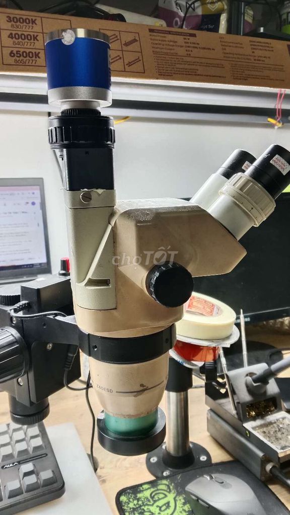 Kính hiển vi Olympus SZ40ESD 3 mắt. Mua bán Đồ chuyên dụng, Giống nuôi trồng tại Quận Đống Đa Hà Nội được đăng bởi Thắng hình 1