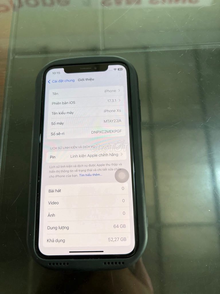 Apple iPhone Xs 64GB Vàng. Mua bán Điện thoại tại Quận Thanh Khê Đà Nẵng được đăng bởi anh hình 1