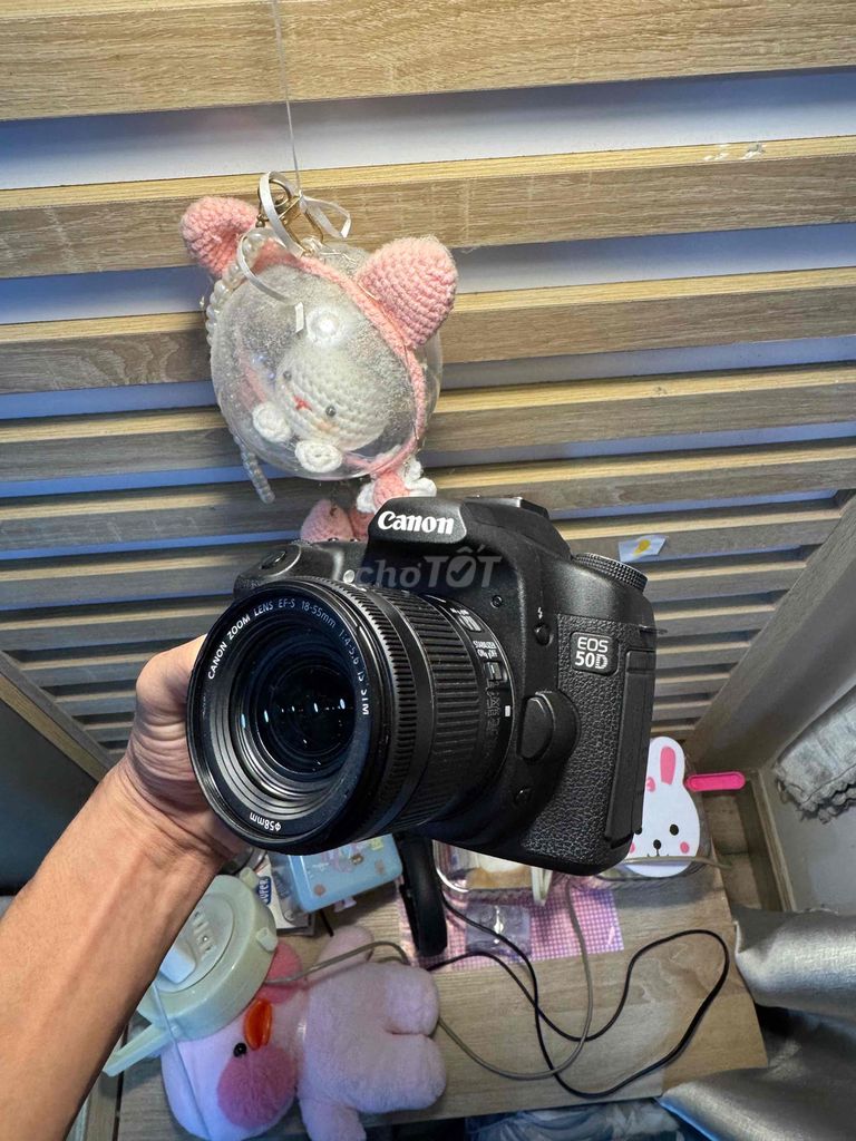 Máy ảnh Canon 50D 18-55mm Đen. Mua bán Máy ảnh, Máy quay tại Quận Ninh Kiều Cần Thơ được đăng bởi Ngô đại triều hình 1