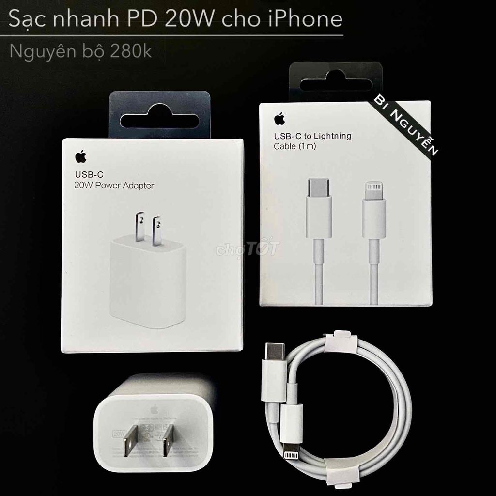 Bộ sạc nhanh iPhone