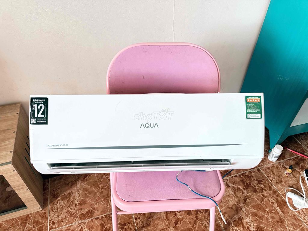 Máy lạnh Inverter AQUA 1HP Trắng 98-99% mới. Mua bán Máy lạnh, điều hoà tại Quận Phú Nhuận Tp Hồ Chí Minh được đăng bởi linhka hình 1