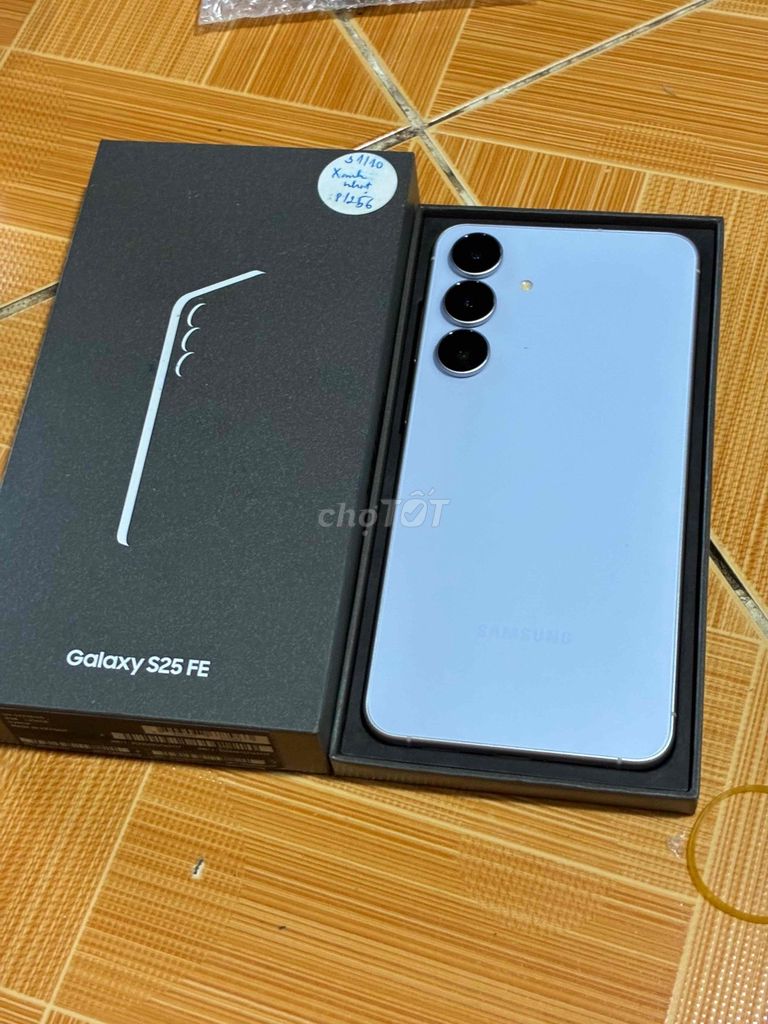 Samsung S25 FE Xanh nhạt Đã sử dụng. Mua bán Điện thoại tại Quận Bình Thạnh Tp Hồ Chí Minh được đăng bởi MT hình 1