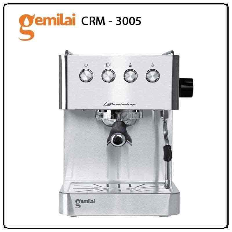Bộ máy pha cafe Gemilai 3005E + Máy xay 020