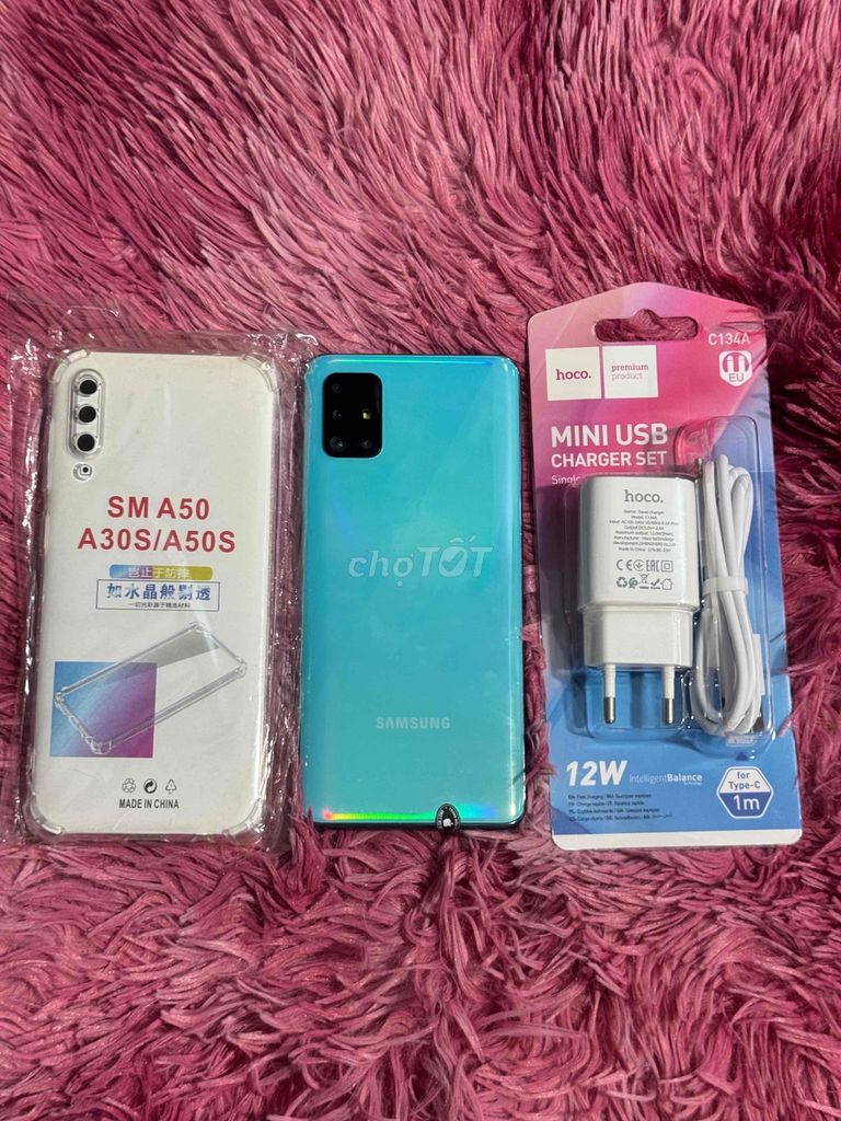 Samsung A51 64GB Xanh ngọc. Mua bán Điện thoại tại Huyện Trảng Bom Đồng Nai được đăng bởi Hồ Trung Hiếu hình 1