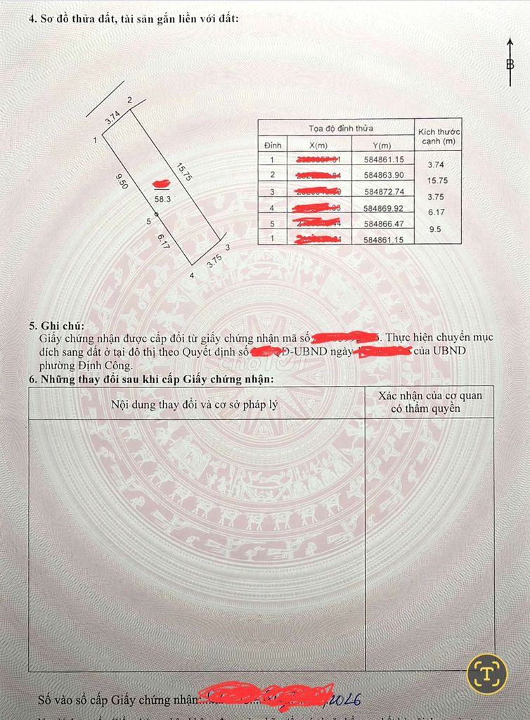Bán đất thổ cư ngõ 192 đường Kim Giang, Hà Nội - ảnh 3