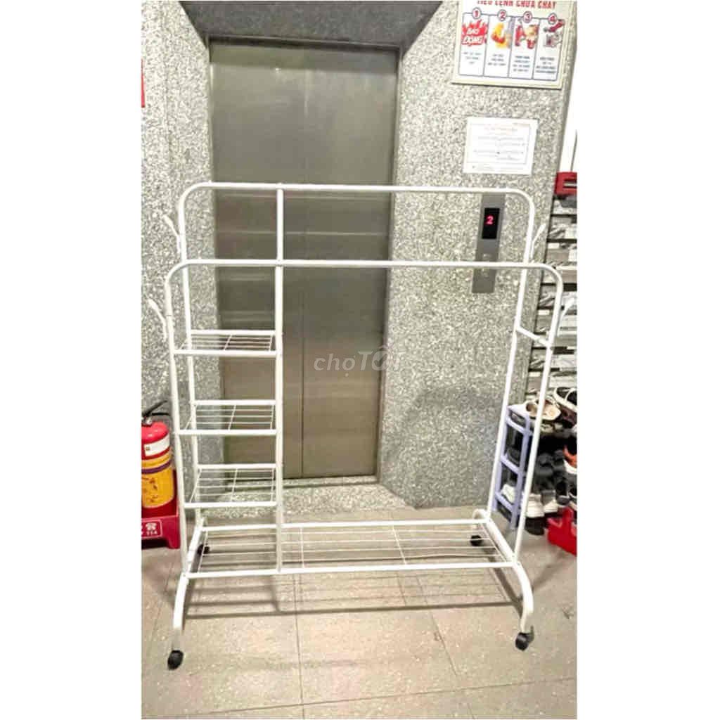 Sào phơi đồ kim loại 2 ngăn 4 tầng. Mua bán Nội thất, đồ gia dụng khác tại Quận Bình Thạnh Tp Hồ Chí Minh được đăng bởi Nguyễn Mai Chi hình 1