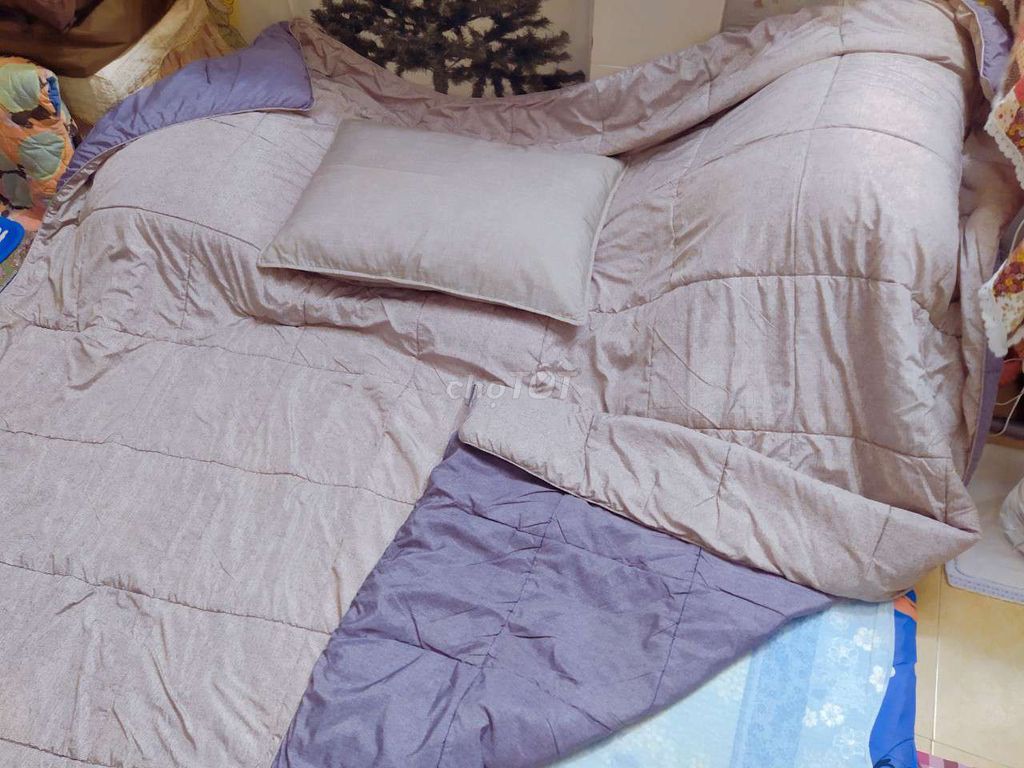 BỘ SIÊU PHẨM: CHĂN + VỎ GỐI KING SIZE (KOREA).. Mua bán Giường, chăn ga gối nệm tại Quận Bình Thạnh Tp Hồ Chí Minh được đăng bởi Vũ Tâm Phượng hình 1