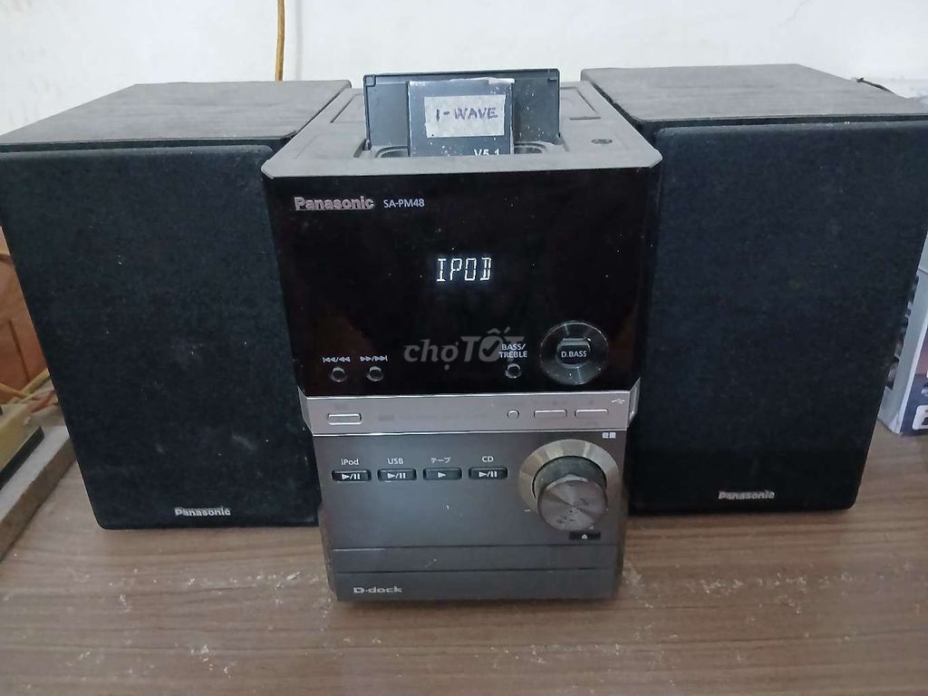 Dàn âm thanh mini Panasonic SA-PM48 Đen. Mua bán Tivi, Âm thanh tại Huyện Quốc Oai Hà Nội được đăng bởi Tạ Thị Hà hình 1