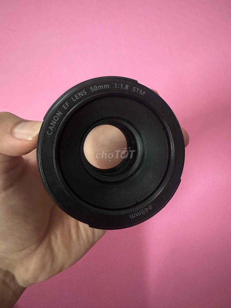 Ống kính Canon EF 50 f1.8 STM. Mua bán Máy ảnh, Máy quay tại Quận Bình Tân Tp Hồ Chí Minh được đăng bởi anh tuấn  hình 1