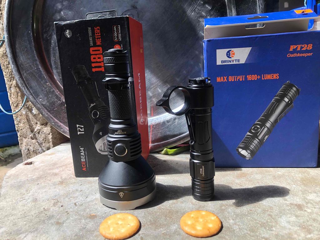 Đèn pin Brinyte PT28 Đen Dã ngoại. Mua bán Đồ thể thao, Dã ngoại tại Huyện Tri Tôn An Giang được đăng bởi Bap Thanh Liem hình 1