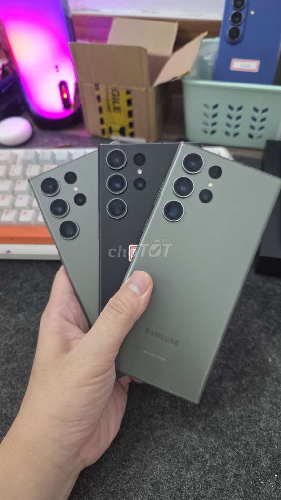 S23 Ultra 256GB đốm sọc siêu đẹp lành. Mua bán Điện thoại tại Quận Thanh Xuân Hà Nội được đăng bởi Shandp thanh xuân hình 1