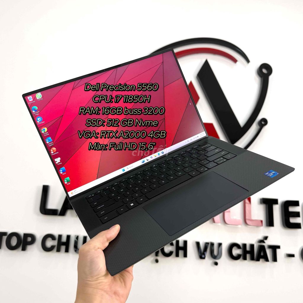Precision 5560 i7-11850H 16GB 512GB A2000 Full HD. Mua bán Laptop tại Quận Gò Vấp Tp Hồ Chí Minh được đăng bởi Laptop Alltech hình 1