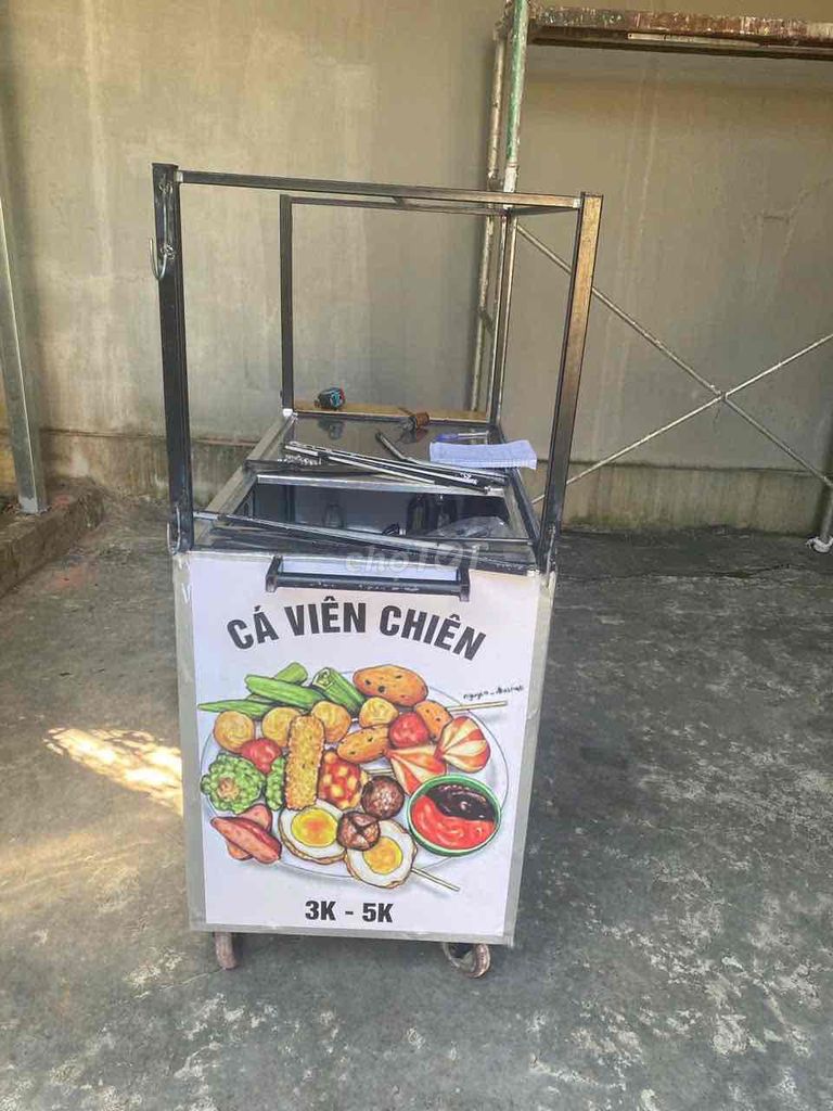 Xe bán hàng rong Kim loại Đa màu. Mua bán Đồ chuyên dụng, Giống nuôi trồng tại Huyện Quốc Oai Hà Nội được đăng bởi Hữu Tuấn hình 1