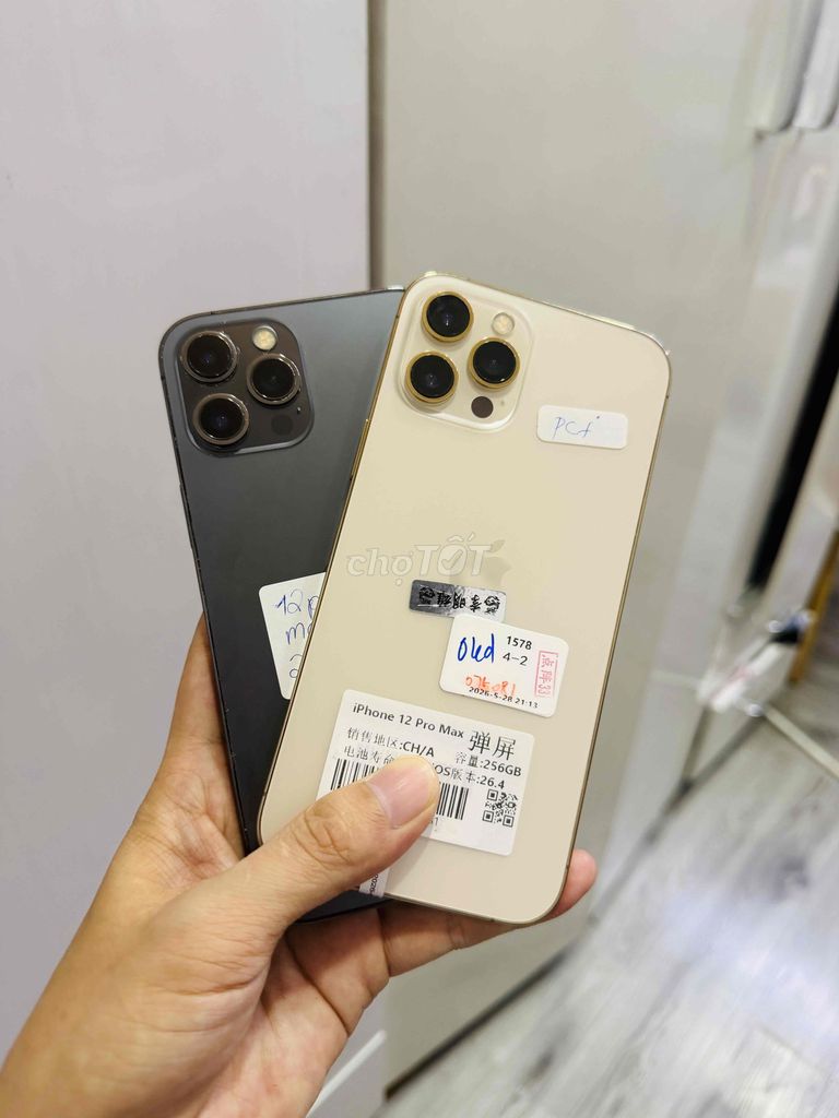 Apple iPhone 12 Pro Max 256GB QT rất nhiều màu. Mua bán Điện thoại tại Quận Hải Châu Đà Nẵng được đăng bởi Hoàng Táo 273 Nguyễn Hoàng hình 1