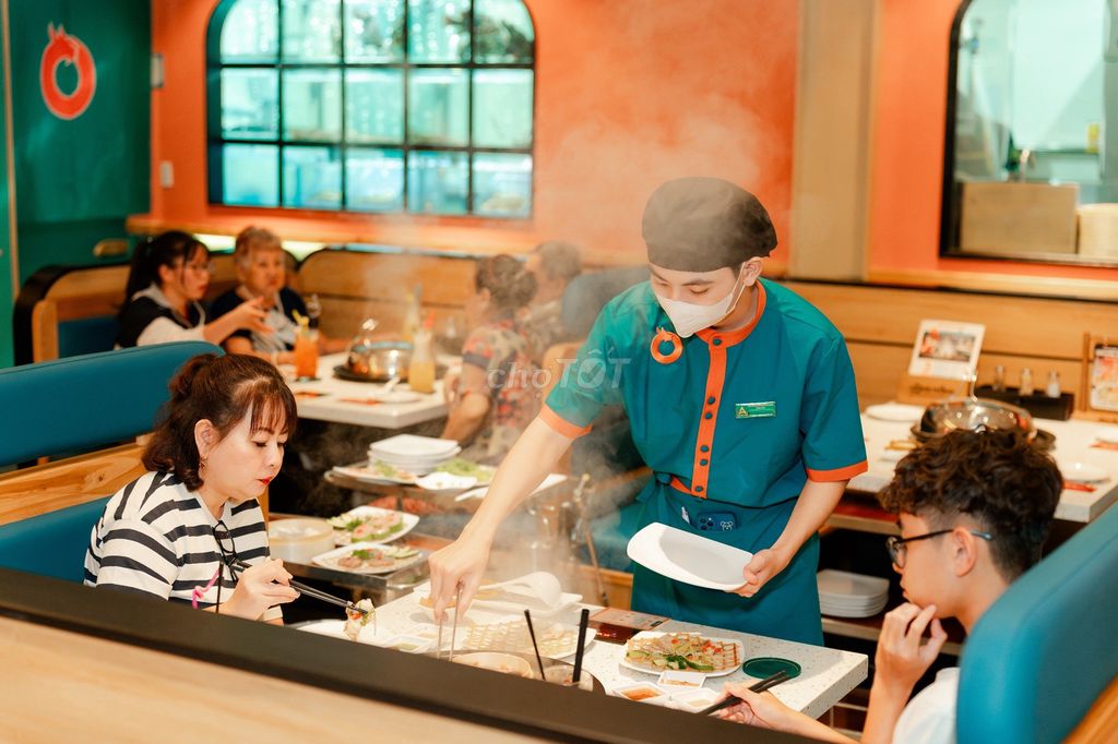 TUYỂN 20 PHỤC VỤ-CÁC VỊ SẢNH, LƯƠNG CAO, NHẬN NGAY. Việc làm tại Thành phố Biên Hòa Đồng Nai được đăng bởi Nhà hàng Lẩu hấp thủy nhiệt Long Wang hình 3