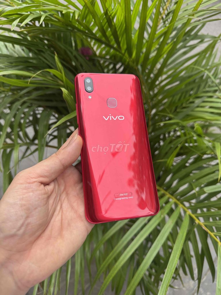 Vivo X21 6/128GB Đỏ zin đẹp. Mua bán Điện thoại tại Quận Hoàng Mai Hà Nội được đăng bởi Gia Vinh hình 1