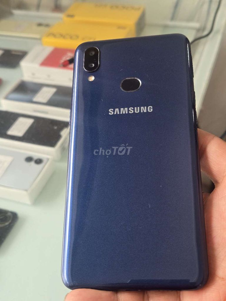 Samsung A10s 2GB/32GB Xanh Vân tay Like New. Mua bán Điện thoại tại Thành phố Sóc Trăng Sóc Trăng được đăng bởi điện thoại giá sỉ 501lê Hồng Phong  hình 1