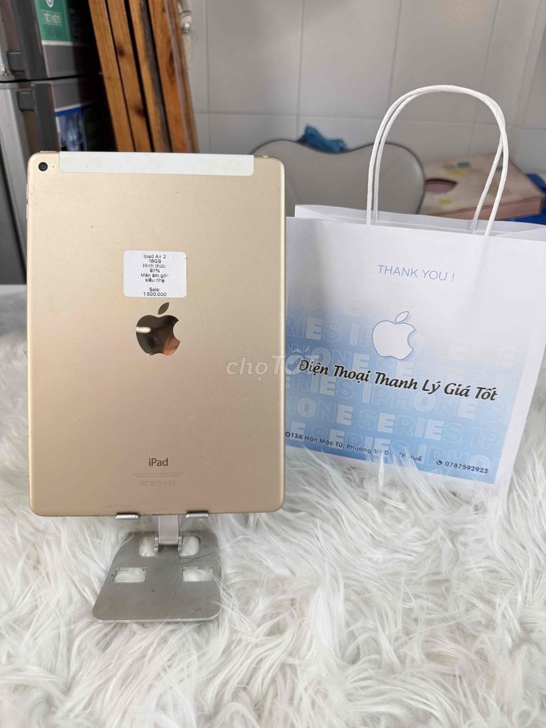 ✅Sale✅⭐️⭐️Apple iPad Air 2 9.7 inch 16GB⭐️⭐️Nguyên zin. Mua bán Máy tính bảng tại Thành phố Huế Thừa Thiên Huế được đăng bởi Cầm Đồ Thanh Lý  hình 1