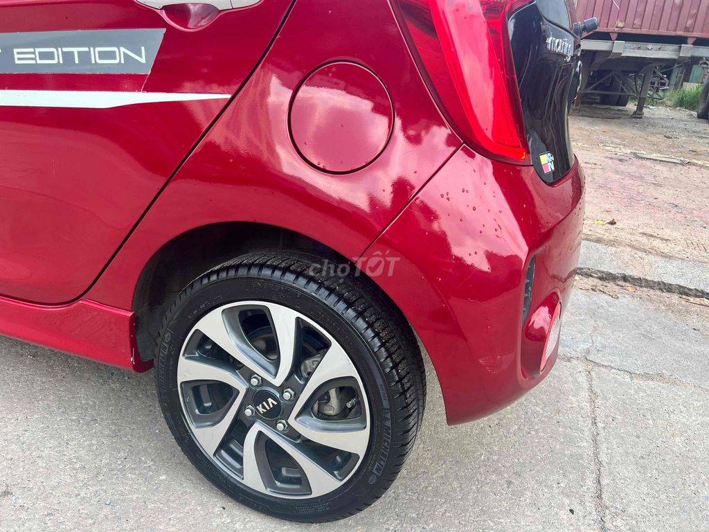 Kia Morning 2017 Si 1.25 AT Bản Limited Đỏ Đen. Mua bán Ô tô tại Thành phố Dĩ An Bình Dương được đăng bởi Hiếu Auto Nghĩa Phát hình 8