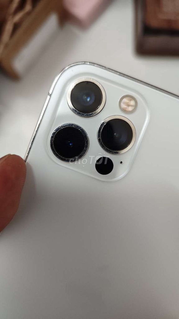 iPhone 12 Pro 128GB Trắng Màn hình xước nhẹ. Mua bán Điện thoại tại Huyện Đông Sơn Thanh Hóa được đăng bởi Phạm Đình Dương hình 1
