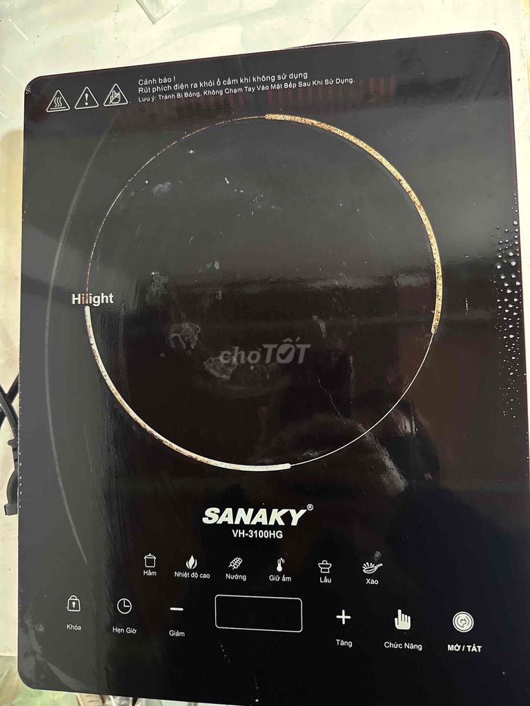 Bếp từ đơn Sanaky VH-3100HG Đen. Mua bán Bếp, lò, đồ điện nhà bếp tại Quận 12 Tp Hồ Chí Minh được đăng bởi Mai nè hình 1