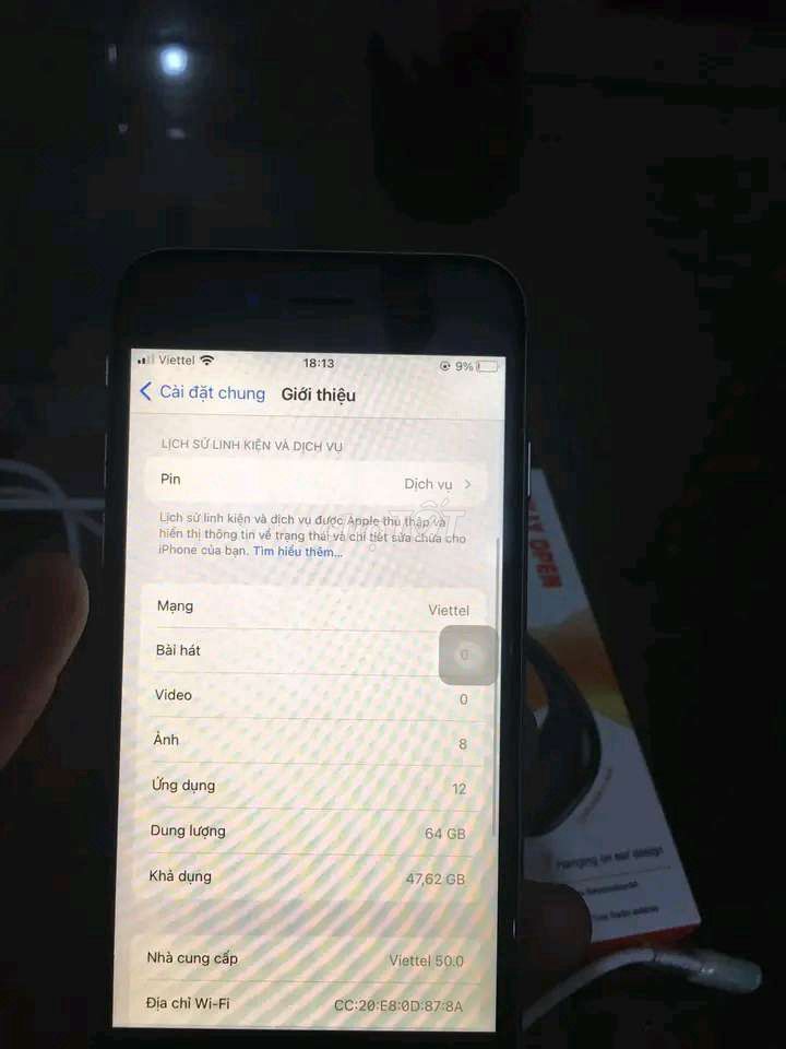 Apple iPhone 6s 64GB Bạc. Mua bán Điện thoại tại Thành phố Bắc Ninh Bắc Ninh được đăng bởi Nguyễn Văn Hải  hình 1