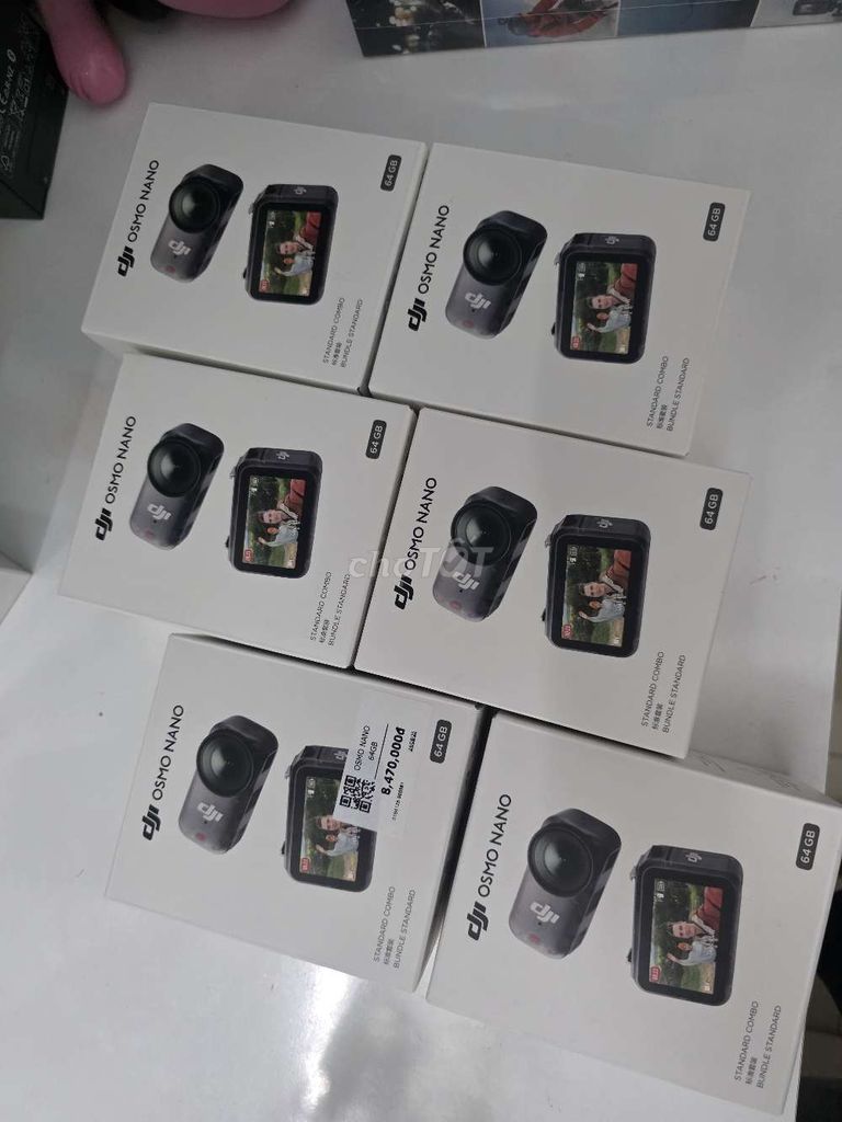 Camera hành động DJI Osmo Nano Đen. Mua bán Máy ảnh, Máy quay tại Quận 12 Tp Hồ Chí Minh được đăng bởi Điện Tử Chính Hãng DJI MALL hình 1