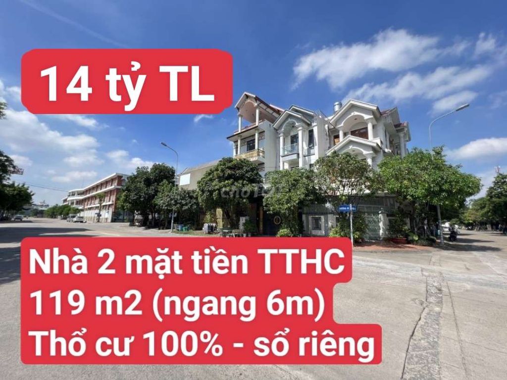 🆘 Nhà 2 Mặt Tiền Trung Tâm Hành Chính Dĩ An, P. Dĩ An, Tp. Dĩ An