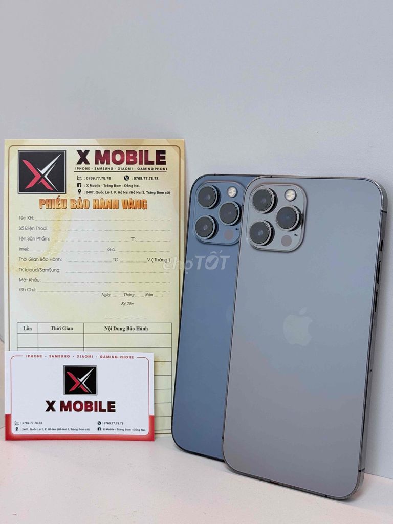 iP 12 PRM QUỐC TẾ ZIN CHUẨN KÈM BHV RƠI VỠ CỰC XỊN. Mua bán Điện thoại tại Huyện Trảng Bom Đồng Nai được đăng bởi X Mobile Trảng Bom hình 1