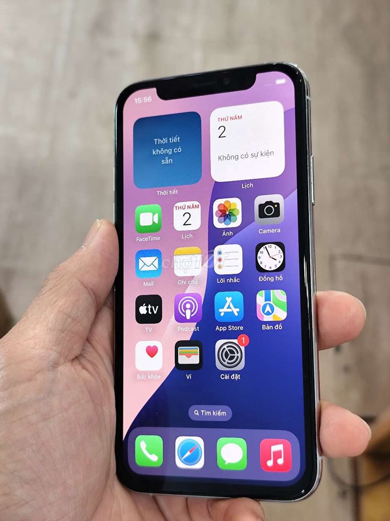 Apple iPhone XS 64GB Trắng Mỹ Pin thay màn thay. Mua bán Điện thoại tại Thành phố Đà Lạt Lâm Đồng được đăng bởi Thắng hình 1
