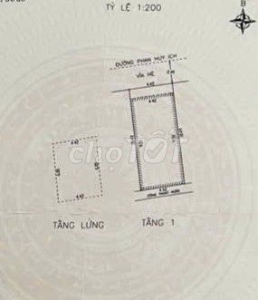 Bán nhà mặt tiền đường Phan Huy Ích, An Hải Tây, Sơn Trà. Giá 4 tỷ TL