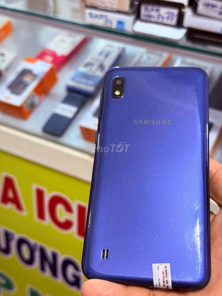 Samsung Galaxy A10 2GB/32GB Xanh. Mua bán Điện thoại tại Thành phố Sóc Trăng Sóc Trăng được đăng bởi điện thoại giá sỉ 501lê Hồng Phong  hình 1