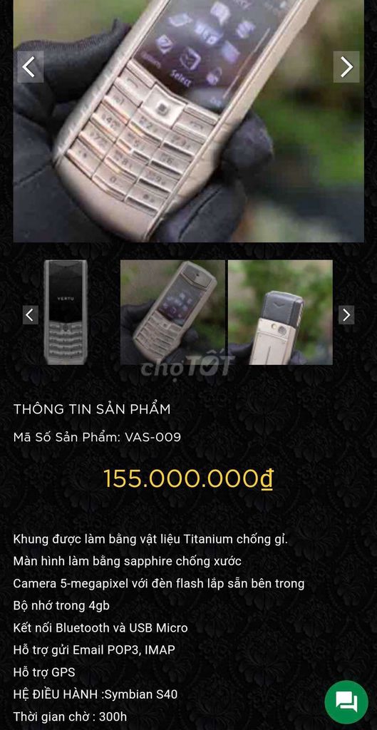Vertu Ascent X Hiếm. Mua bán Điện thoại tại Quận Cầu Giấy Hà Nội được đăng bởi vintage vietnam hình 1