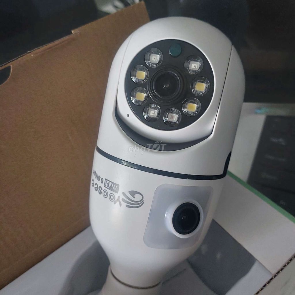 Camera Yoosee 2 mắt Trong Nhà mới đầy đủ phụ kiện. Mua bán Máy ảnh, Máy quay tại Thành phố Thủ Đức Tp Hồ Chí Minh được đăng bởi Cũ Giá Rẻ hình 1