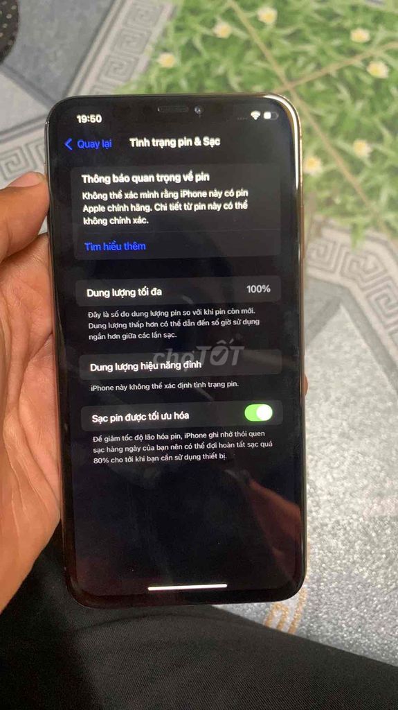 Apple iPhone XS Max 64GB Vàng Đã sử dụng. Mua bán Điện thoại tại Quận 8 Tp Hồ Chí Minh được đăng bởi Nguyễn Ngọc Sang Sang hình 1