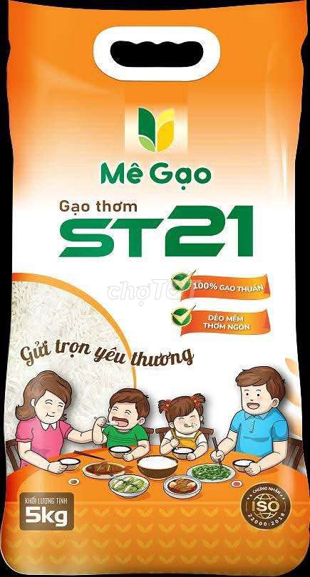Gạo Mê Gạo ST21 5kg. Mua bán Đồ ăn, thực phẩm và các loại khác tại Quận 6 Tp Hồ Chí Minh được đăng bởi quỳnh hình 1