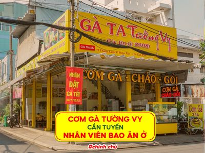 🔥TUYỂN NHÂN VIÊN QUÁN CƠM BAO ĂN + CHỖ Ở + BHXH🔥