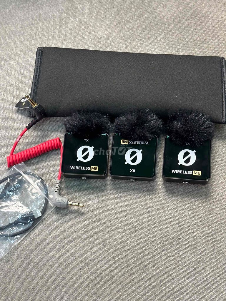 Micro Rode Wireless ME Dual Đen (2 TX + 1 RX). Mua bán Tivi, Âm thanh tại Quận Hải Châu Đà Nẵng được đăng bởi Tiến Đạt hình 1