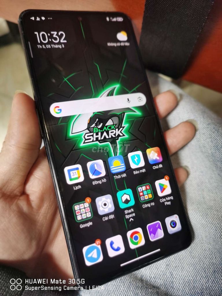 Gaming BlackShark 4 5G có giao lưu. Mua bán Điện thoại tại Quận Cẩm Lệ Đà Nẵng được đăng bởi vanmanh hình 1